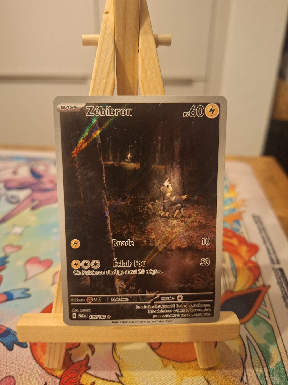 Pokémon Carte collezionabili: Zébibron - 195/182 par en fr – Nuovo (secondo la descrizione) da Pully venduto da oli_97dt