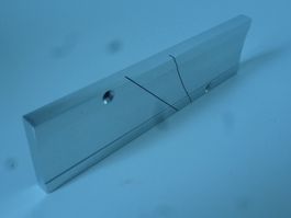 Tonband Schneide- & Klebeschiene für 1"