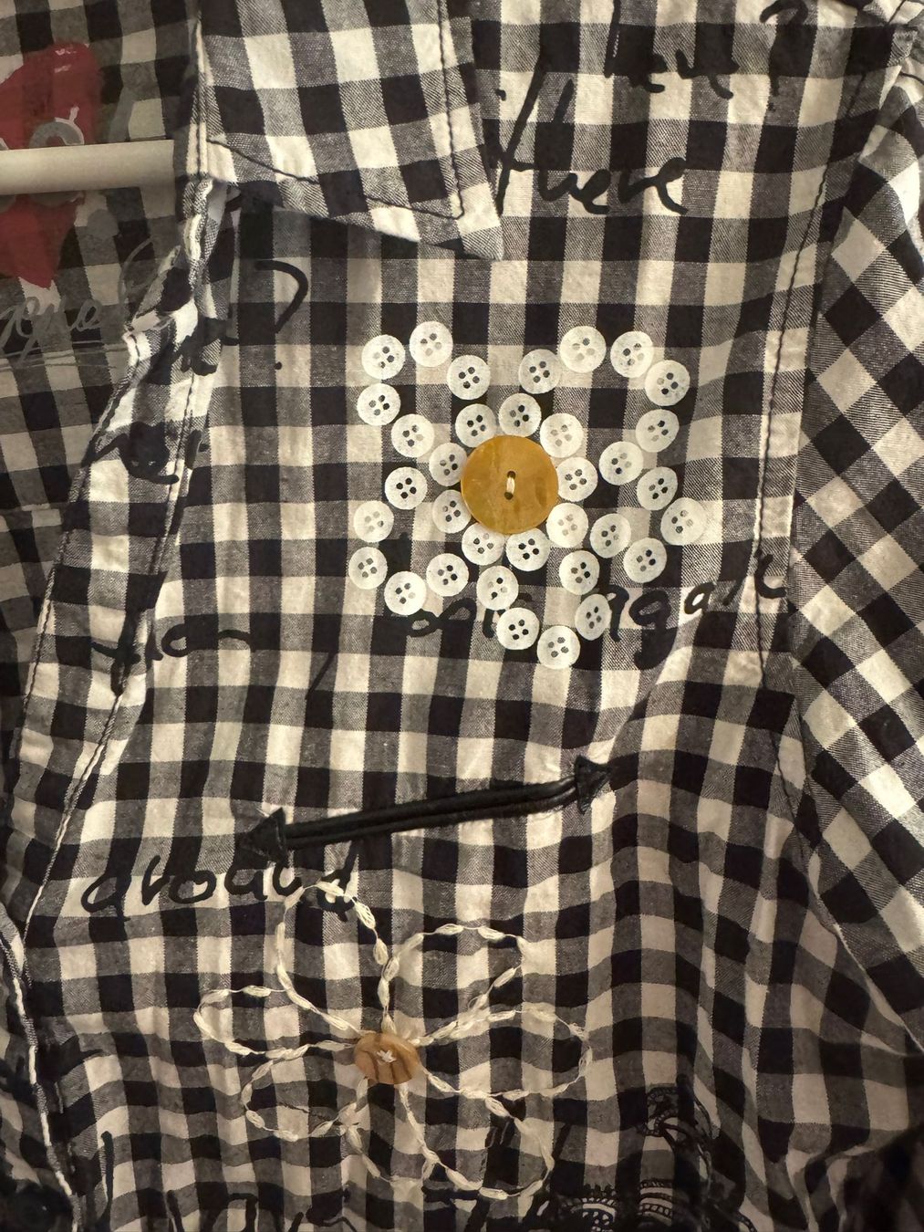 Desigual Camicette: Desigual Hemd mit Karomuster, Grösse L – Usato da Egg b. Zürich venduto da Brocki_Insel_Egg 4