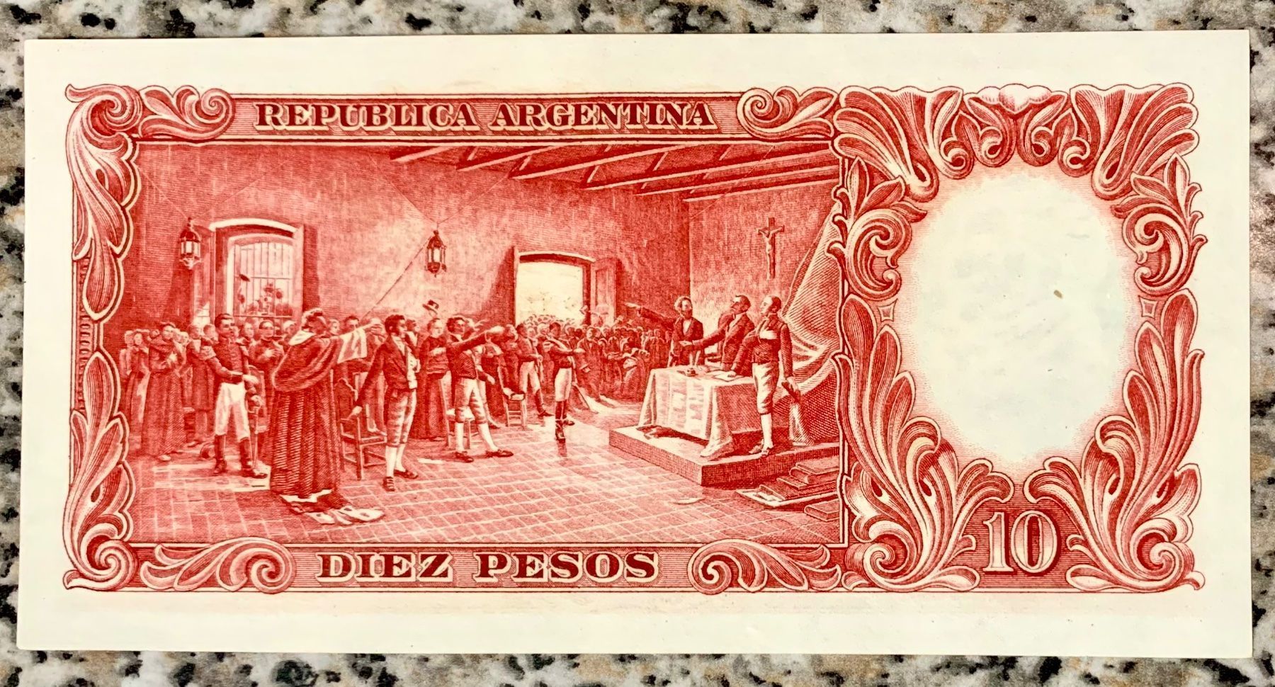 Banconote: 10 Pesos Argentina 1957!!! UNC!!! – Nuovo (secondo la descrizione) da Oberentfelden venduto da NunoLouro 1