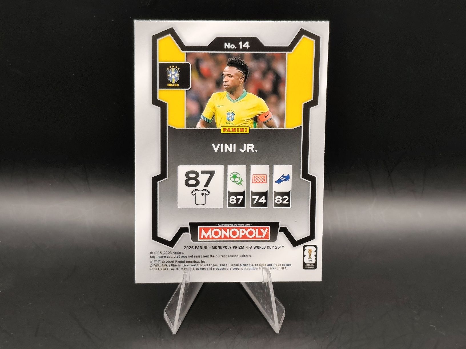 Panini Carte collezionabili: Vini Jr. - Panini Prizm Monopoly - Brasilien – Usato da Ostermundigen venduto da DaCards 1