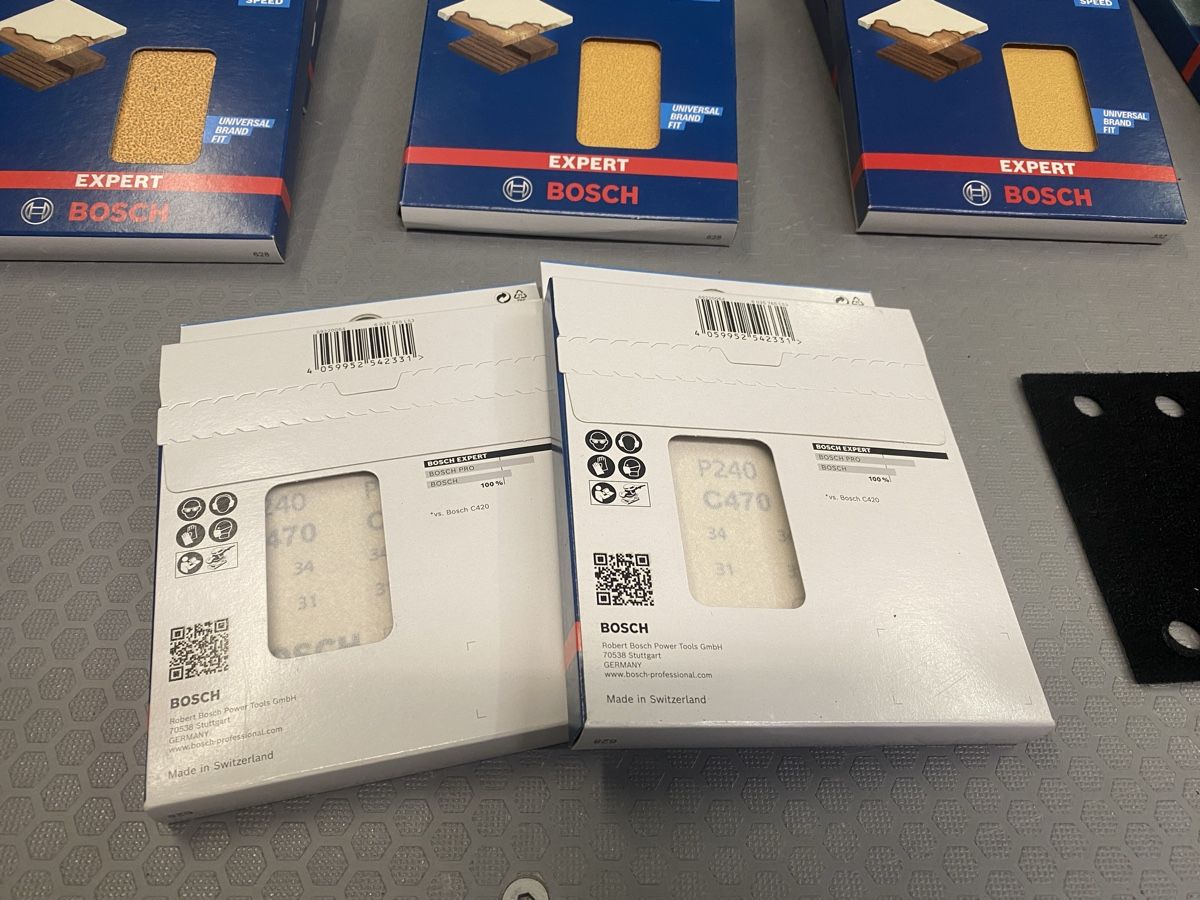 Bosch Tutti gli attrezzi: Bosch Schleifpapier ab 1.- – Nuovo e nell'imballaggio originale da Wabern venduto da HK-Design 5