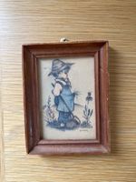 Petit tableau vintage, signé Bonnie