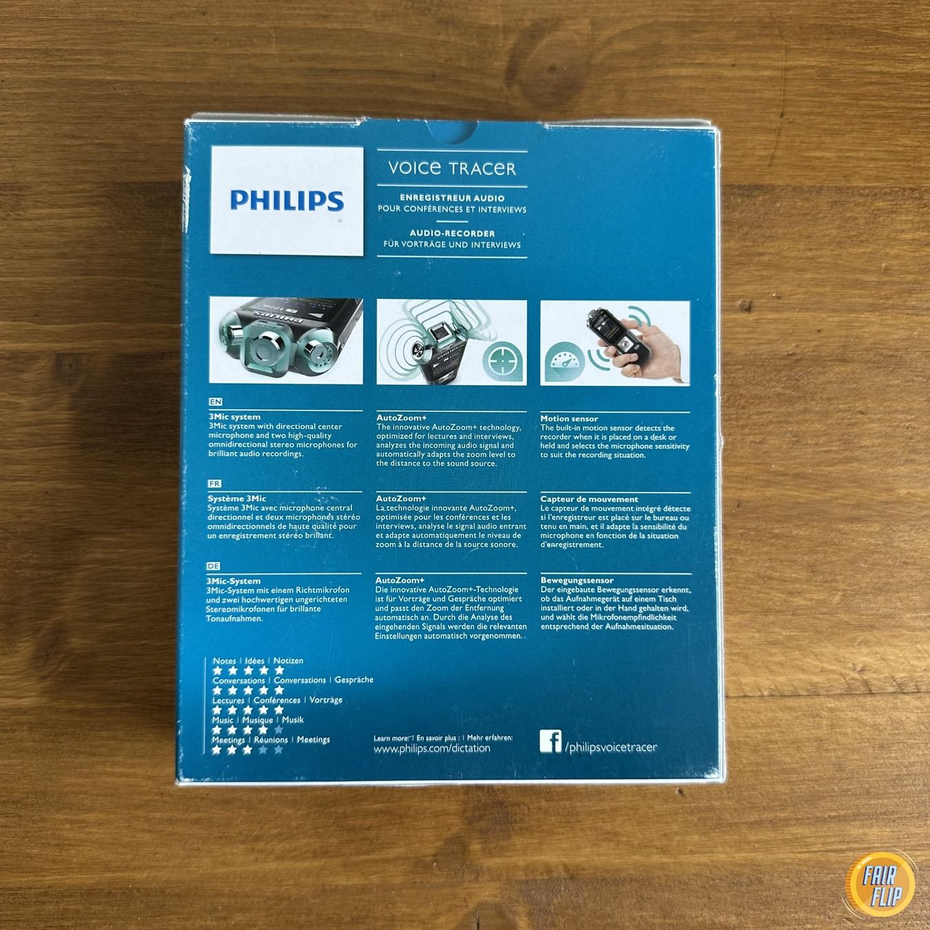 Philips Aufnahmegeräte: Philips Voice Tracer Diktiergerät DVT6000 – Gebraucht aus Luzern von fairflip 4