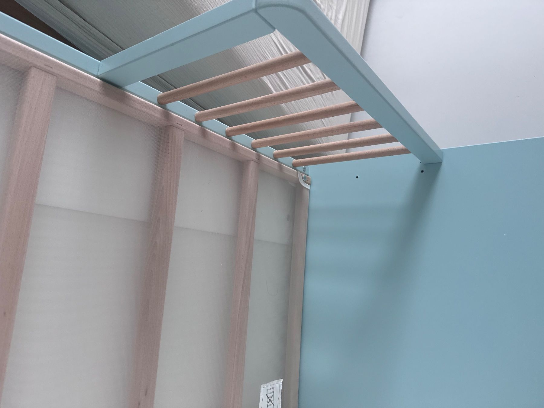 Ikea Letti: IKEA MYLLRA Babybett Blau – Usato da Zürich venduto da ivn_pr75 3