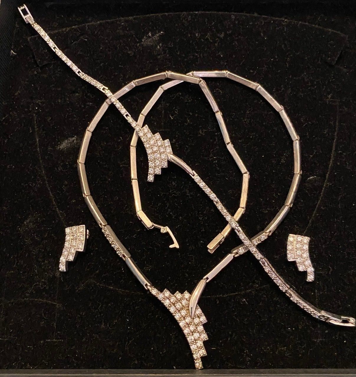Colliers: Schmuck set silberfabe – D'occasion à Pfungen par Outlet64 3