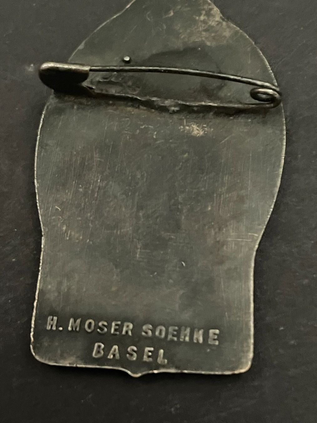 Plaketten & Abzeichen: Basler Fasnachsplakette 1922 "Silber" – Gebraucht aus Aarburg von glaibasel57 1