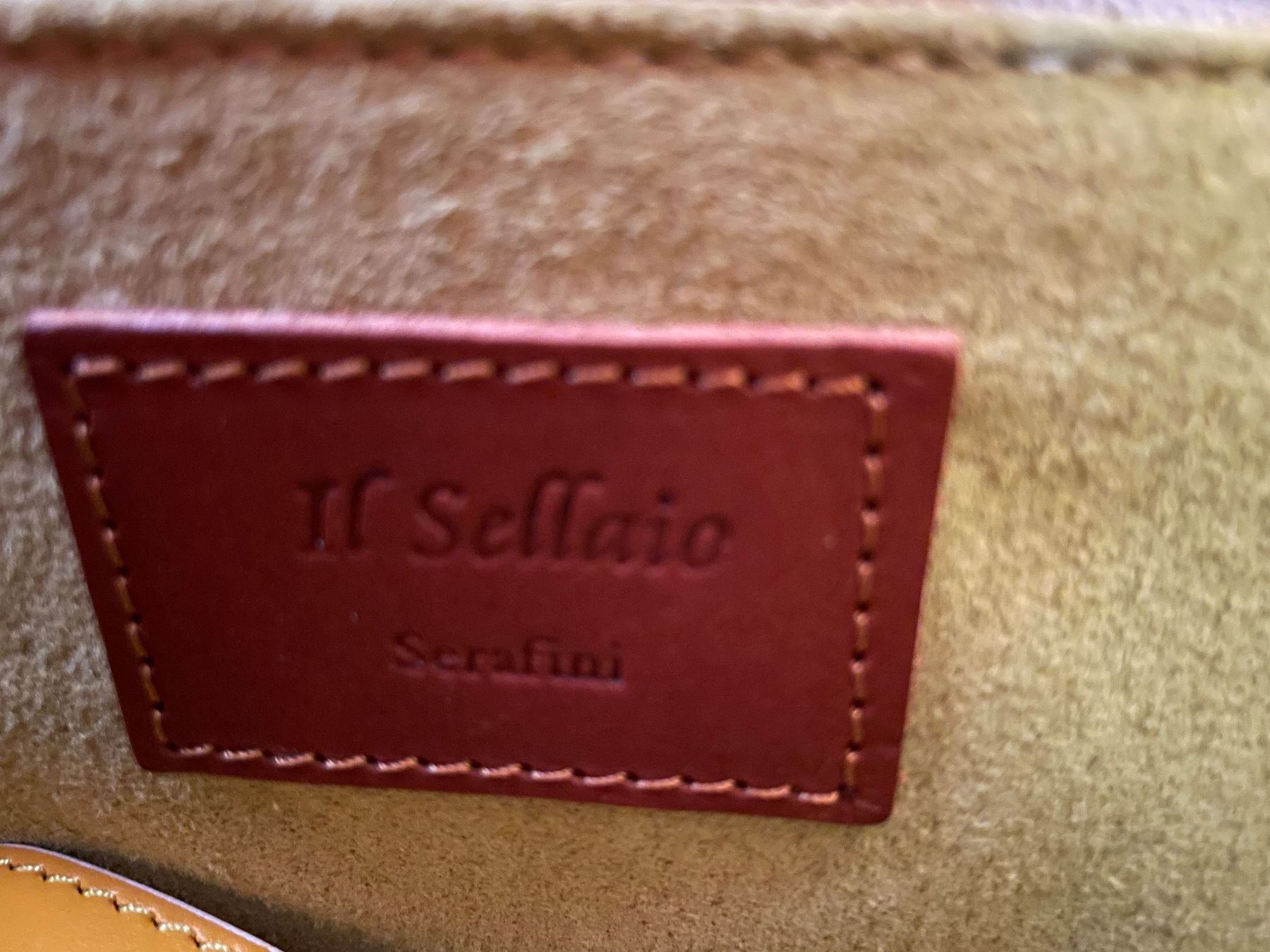 Vera Pelle Borse: Senfgelbe Vintage-Ledertasche – Nuovo (secondo la descrizione) da Muzzano venduto da mhf_zrj6 4