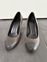 Leder Pumps Navyboot Gr. 37