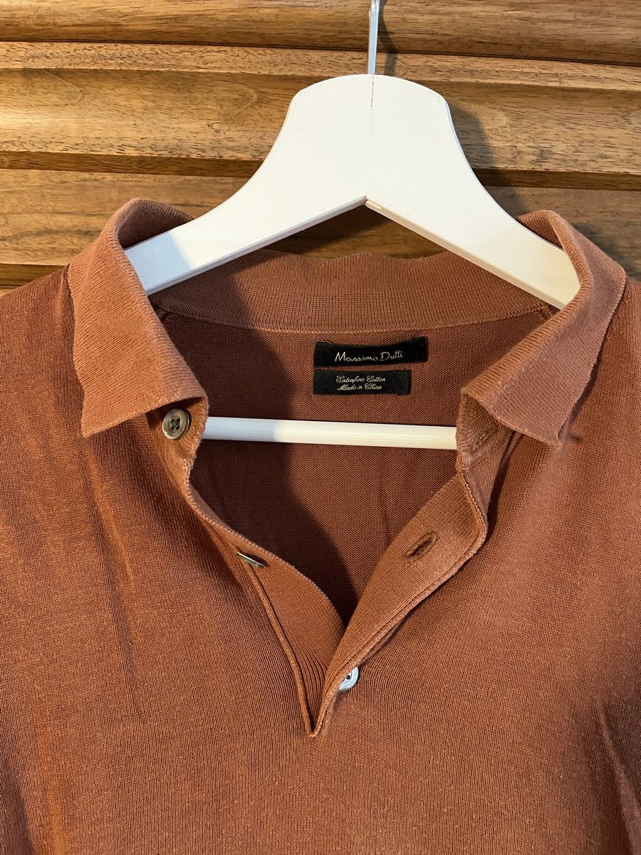 Massimo Dutti Magliette Polo: Poloshirt, terracotta, Gr. M, Massimo Dutti – Usato da St. Gallen venduto da Gloom22