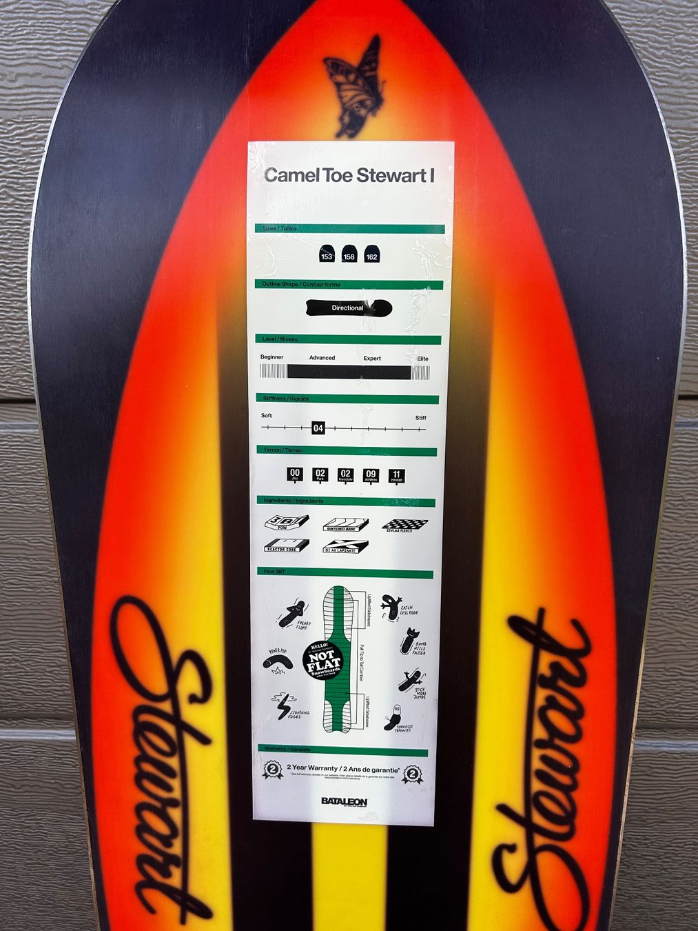 Bataleon Boards: Snowboard: Bataleon Cameltoe 162 – Neuf (Voir description) à Winterthur par af25io 4