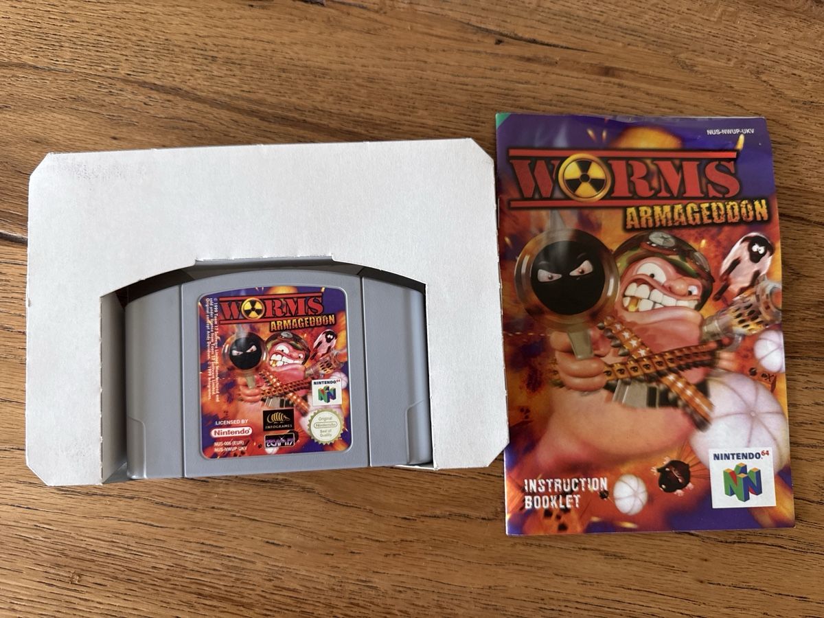 Nintendo Spiele: Worms Armageddon N64 PAL Version OVP – Gebraucht aus Lenzburg von eyworld 2