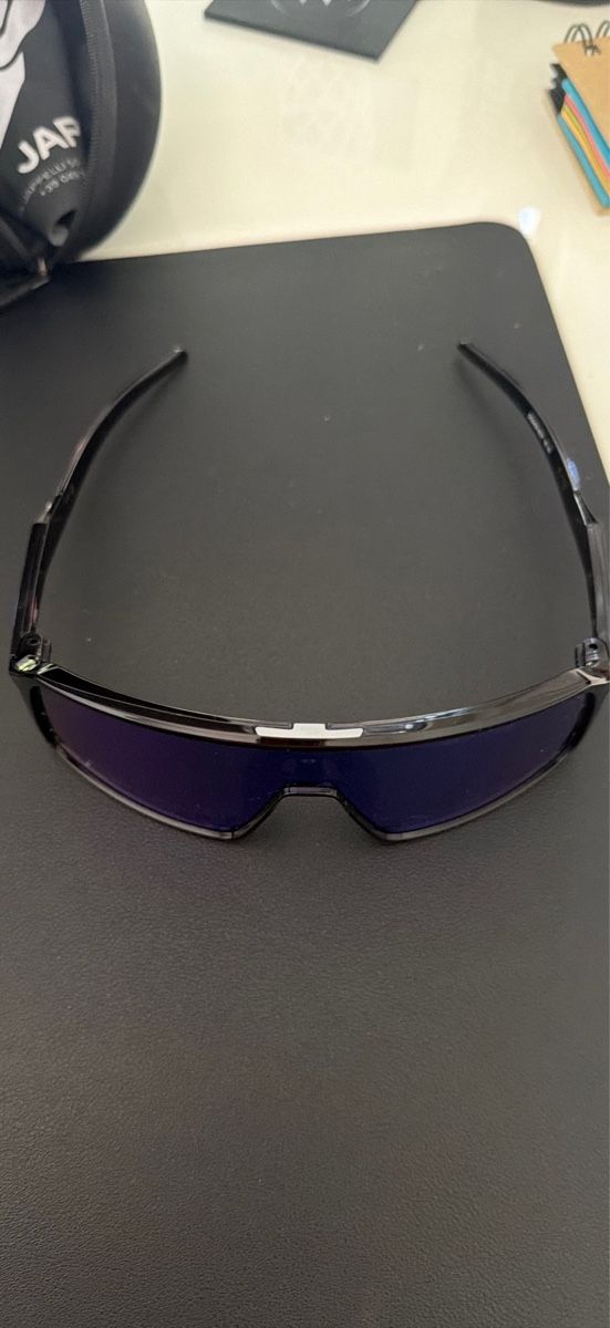 Brillen & Gläser: Oakley Sunglasses Black Frame Blue Lens good condition – Neu und originalverpackt aus Aesch BL von AuroPiz 1