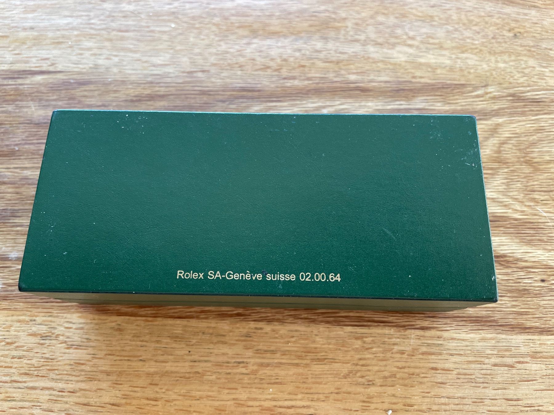 Rolex Scatole porta orologi: Rolex Uhrenbox Ref. 02.00.64 - Topzustand! – Usato da Fidaz venduto da Montifino 2