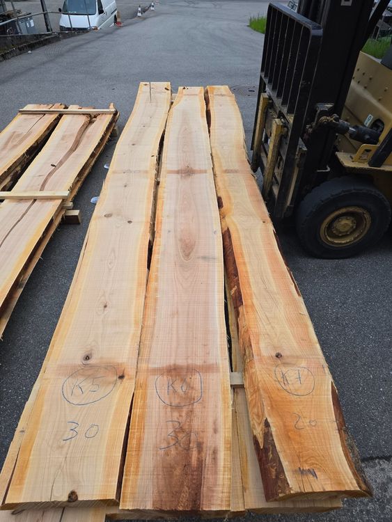 Holzartikel: Kirschbaumbrett Nr. K1 - K11 ( 11 Bretter) – Neu (gemäss Beschreibung) aus Lützelflüh-Goldb von Waelchris 4