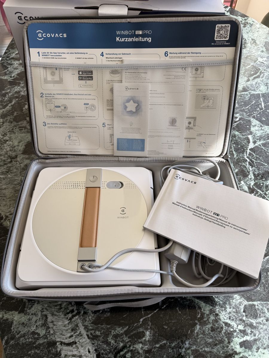 Ecovacs Sonstiges für Haushalt & Wohnen: Ecovacs Winbot W1 Pro Window Cleaning Robot - Unused! 50 – Neu und originalverpackt aus Sorengo von Vreeswijk2