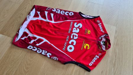 Vintage Saeco Cannondale Cycling Velo Weste 90er/ XL