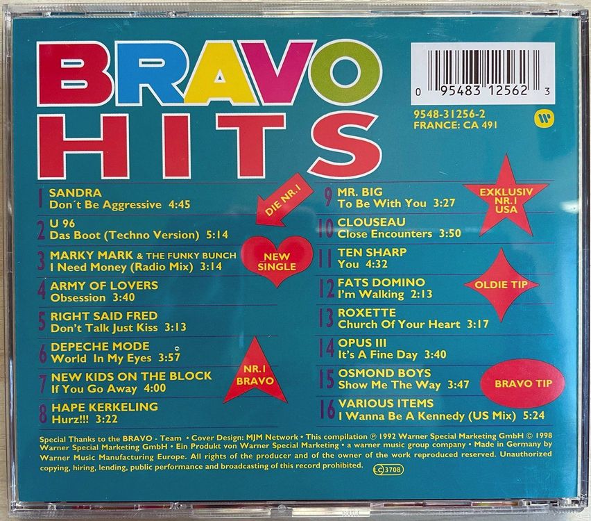 BRAVO Hits Vol. 1 bis 104 (Originale!) | Kaufen auf Ricardo