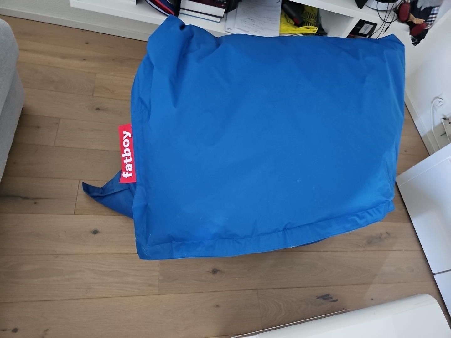Fatboy Poltrone: Original Fatboy Sitzsack in Blau – Usato da Zürich venduto da Emendez 2