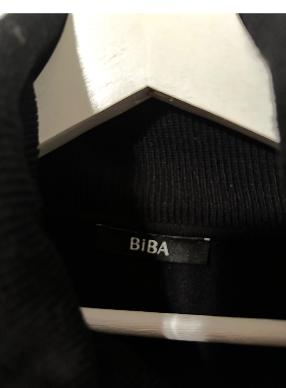 Biba Maglioni & Felpe: BIBA Strickpullover Rollkragen Gr. M Schwarz – Usato da Eglisau venduto da Brewster1 2