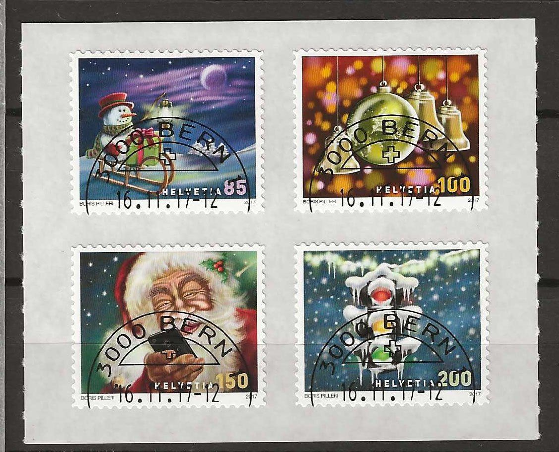 Tutti i francobolli: M1654 - Noel 2017 1er jour – Usato da Trélex venduto da Phil_Albert