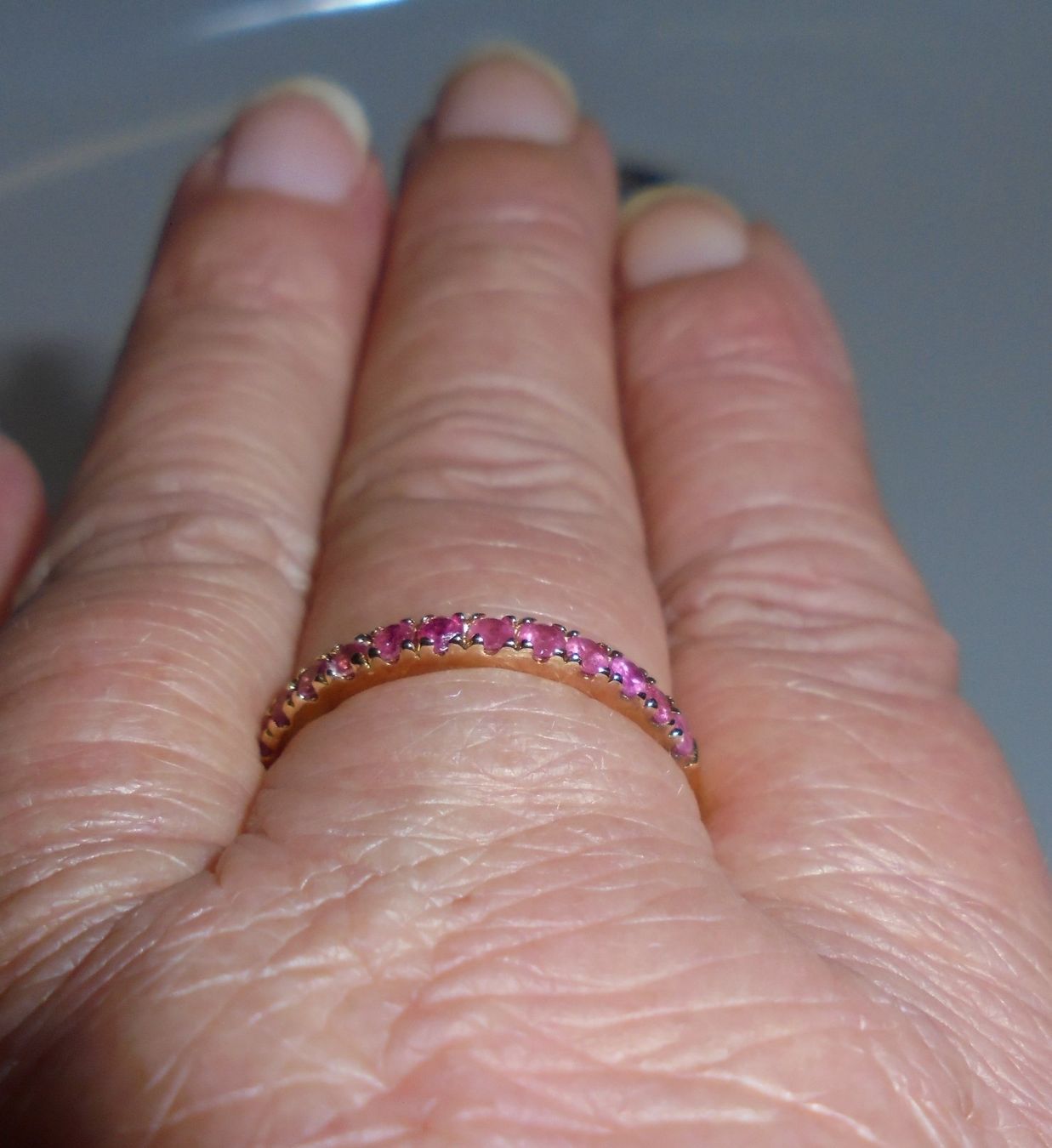 Ringe: Echtschmuck: Madagaskar-Rubin-Silberring, vergoldet / 56 – Neu (gemäss Beschreibung) aus Zuchwil von maumauchi 4