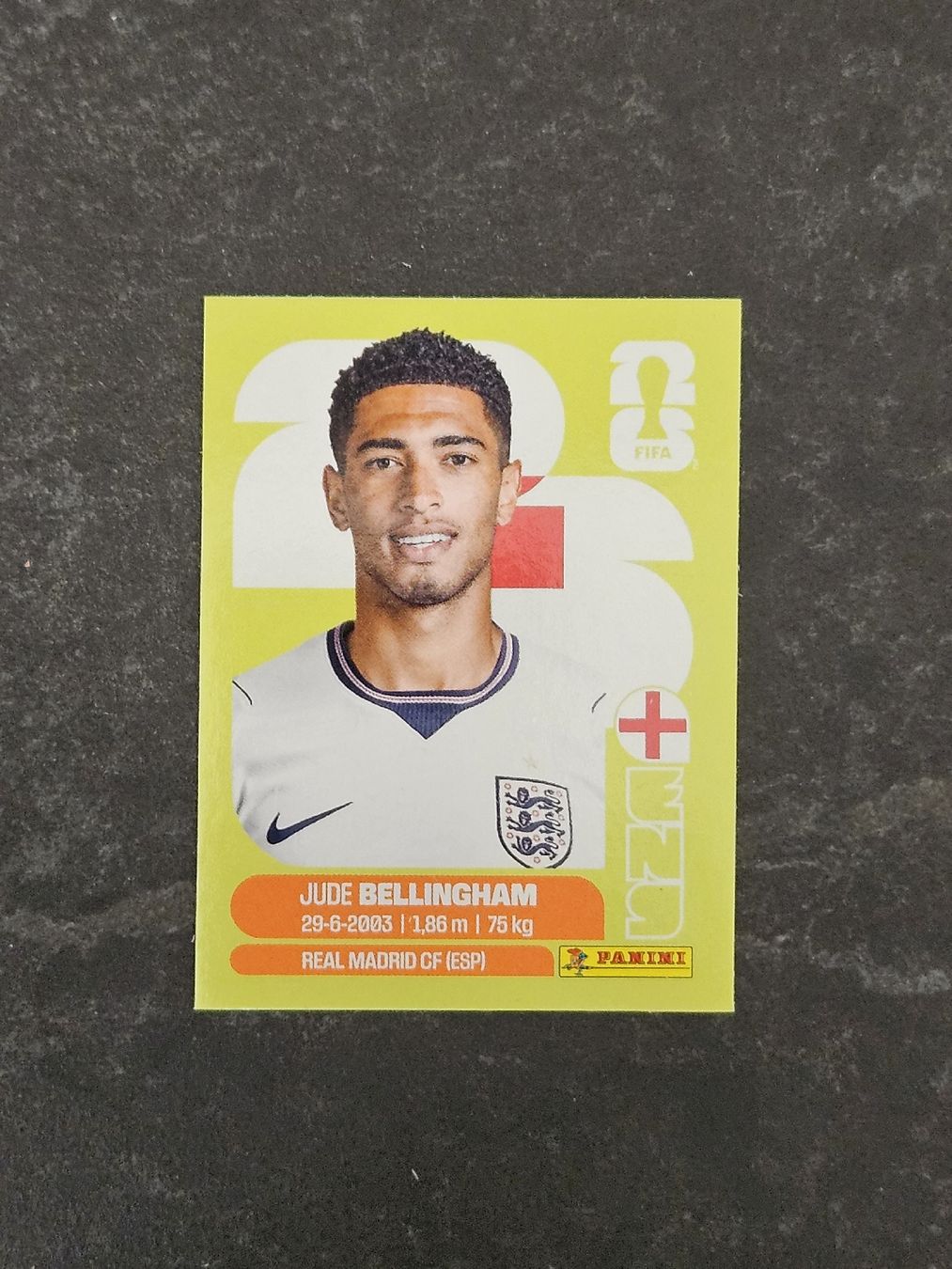 Panini Carte collezionabili: Jude Bellingham • Panini Sticker WM 2026 – Nuovo e nell'imballaggio originale da Schüpfheim venduto da Tea-Rex