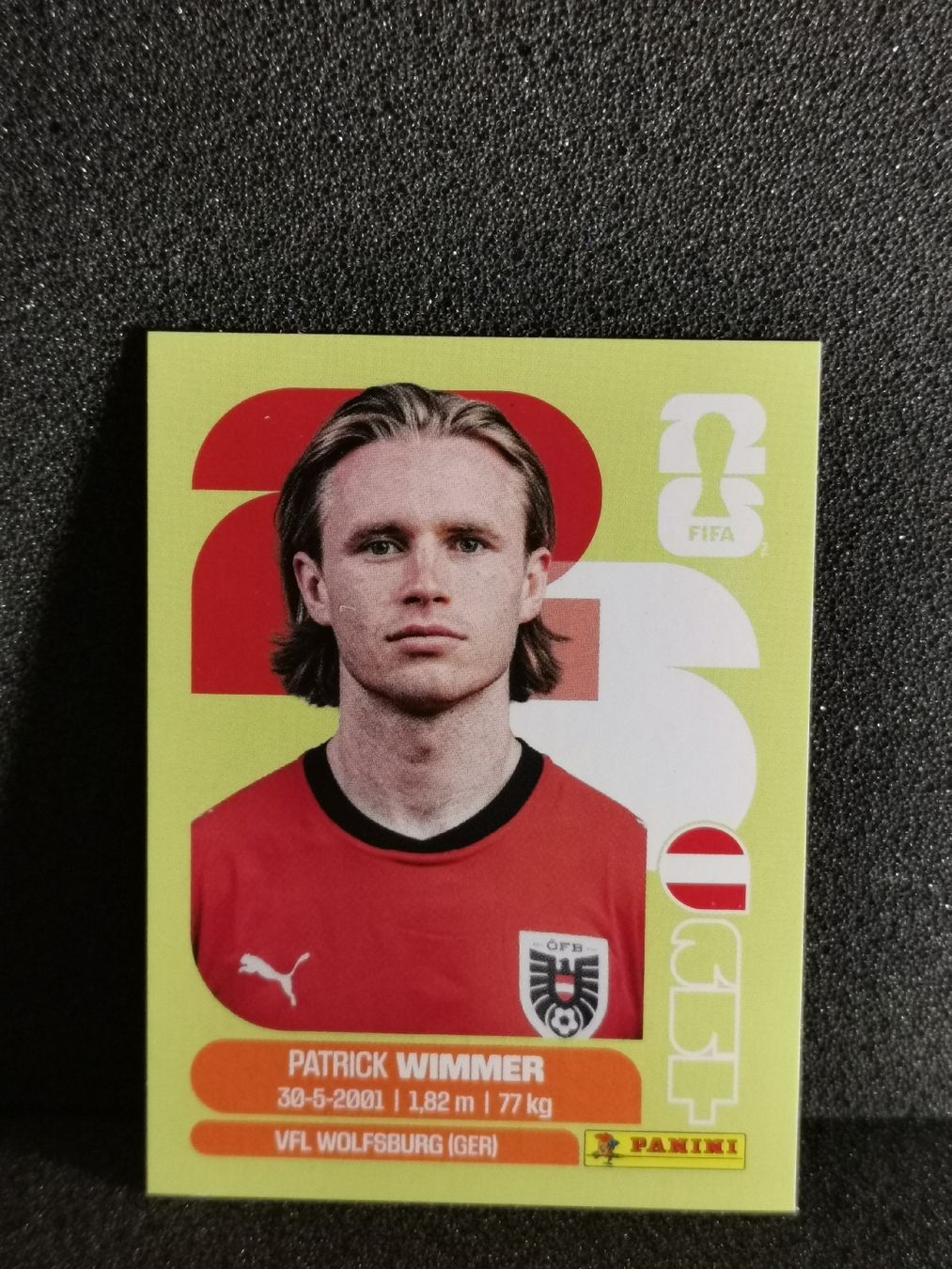 Panini Sammelbilder & Trading cards: Panini Wm 2026 Sticker :Patrick Wimmer Aut 17 – Gebraucht aus Einsiedeln von sza_588x
