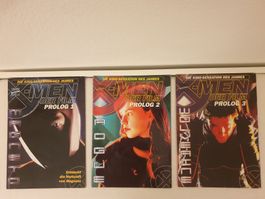 X-Men der Film Prolog 1-3 Comics VG+