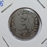 1/2 Batzen (2 Kreuzer) 1730 St. Gallen s