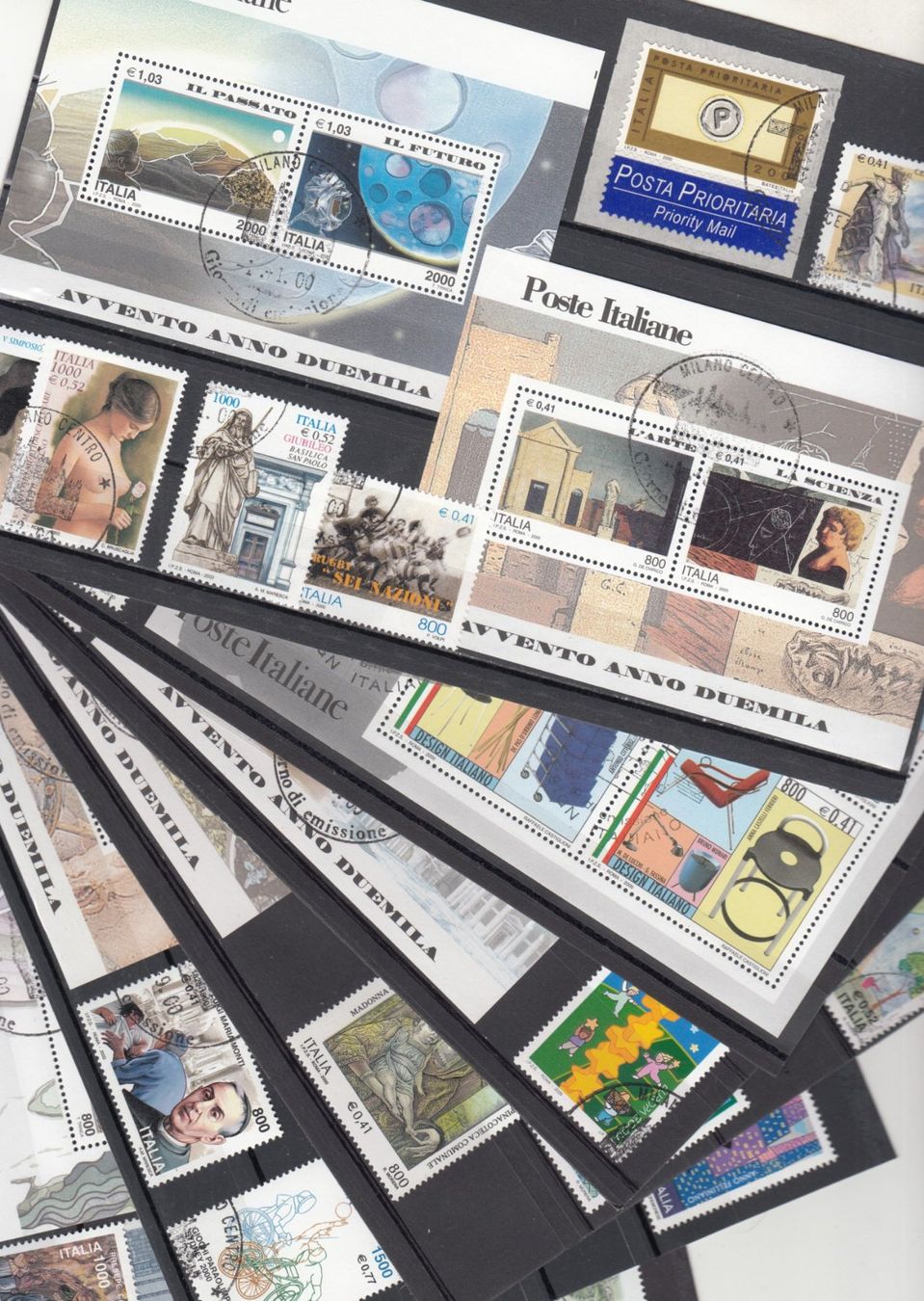 Tous les timbres: Italien 2000 mit ET – D'occasion à Bürglen TG par StampGraf