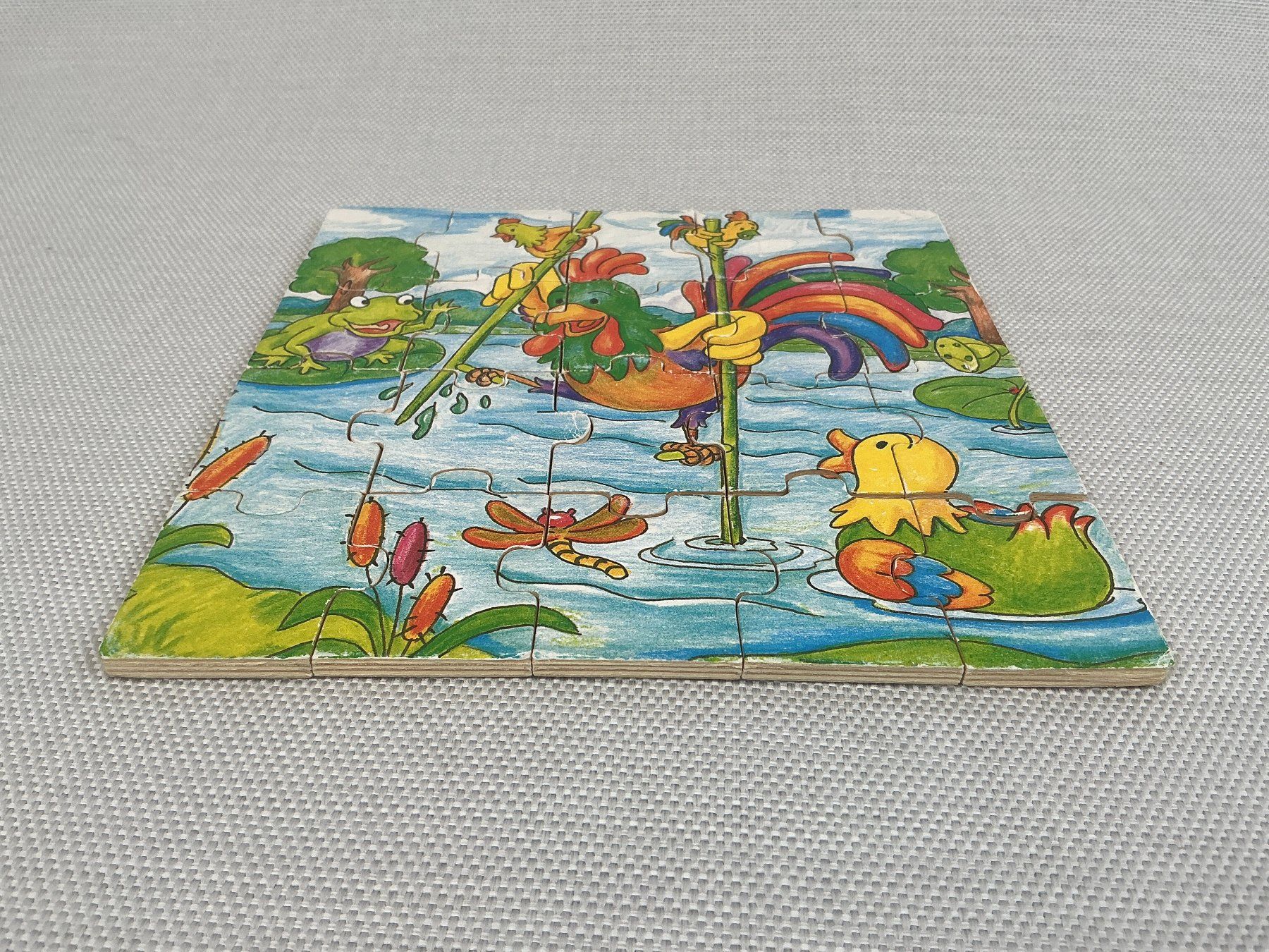 Puzzle: HOLZPUZZLE - Hahn auf Stelzen – Usato da Richterswil venduto da Restwert_Richterswil 1