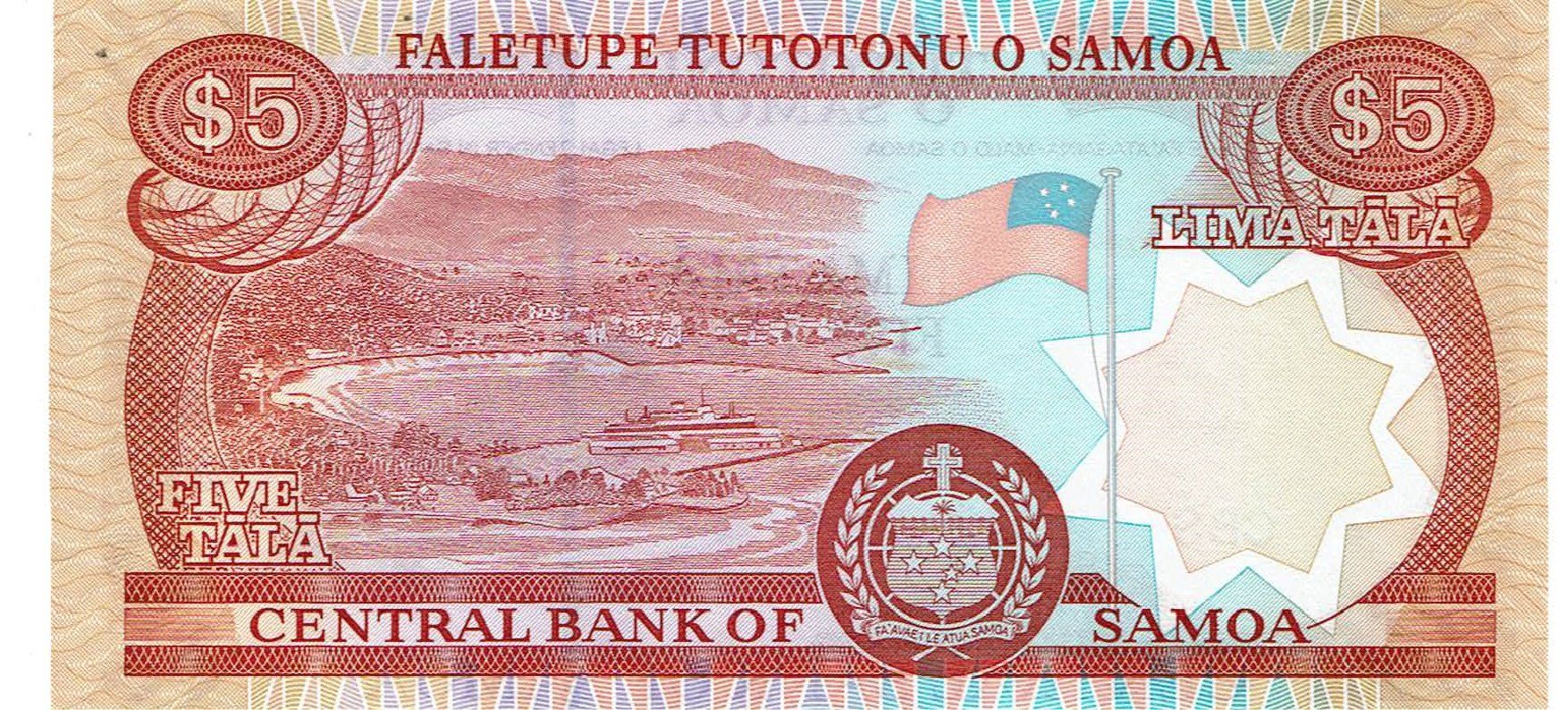 Banconote: Western Samoa 5 Tala 2002 P-33 Specimen UNZ – Nuovo (secondo la descrizione) da Steffisburg venduto da ber_8htf 1
