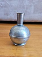 Kleine Zinnvase rund mit