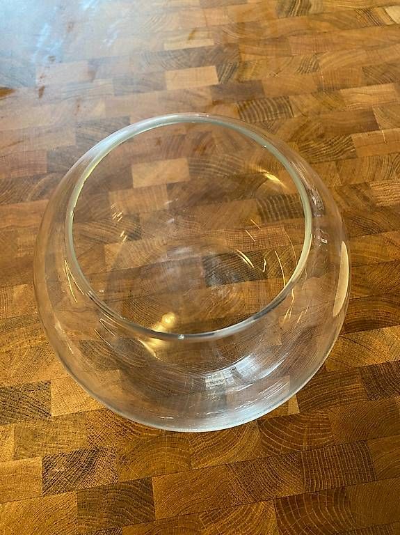 Vasi & Recipienti: Vase rond en verre  – Usato da Genève venduto da FunnyDjo 1
