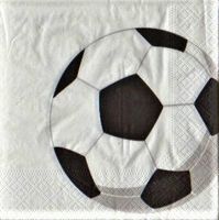 2 Servietten  Fussball