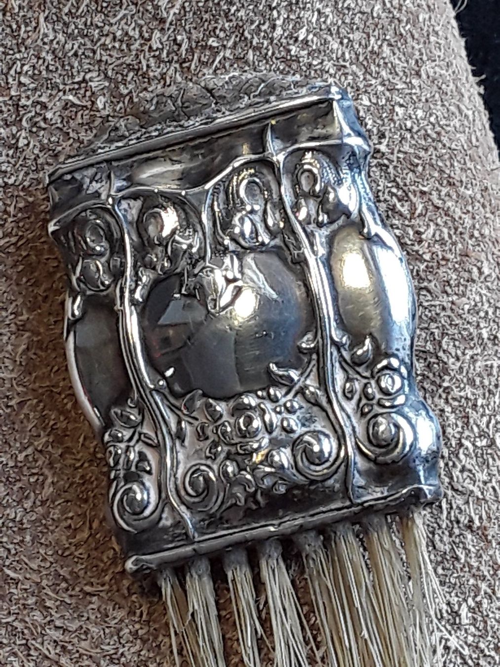 Sonstiges für Haushalt & Wohnen: Antike 925 Sterling Silber Bürste/Objekt – Gebraucht aus Zürich von helsan
