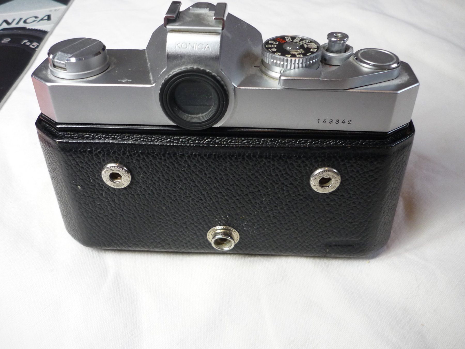 Konica Kamera: Fotokamera - Konica Autoreflex T - Top Kamera – Gebraucht aus Beringen von Flatretriever 4