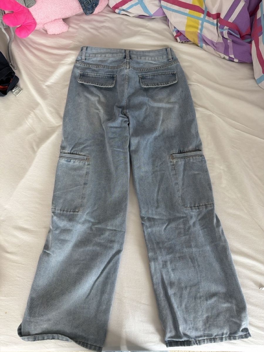 Jeans: Jeans hellblau Grösse S Used-Look – Usato da Gams venduto da fra_vzj5 1