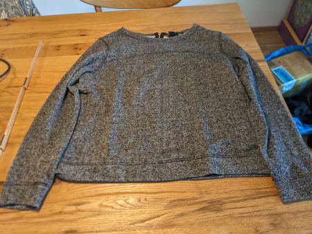 grauer Pullover von H&M, Grösse M