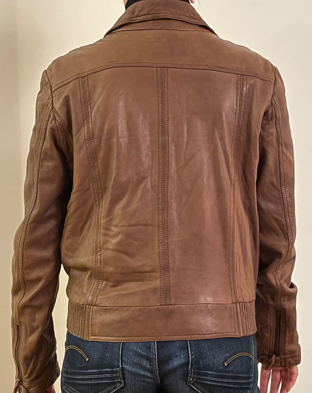 Massimo Dutti Giacche: Lederjacke von Massimo Dutti – Nuovo (secondo la descrizione) da Schaffhausen venduto da London114 5