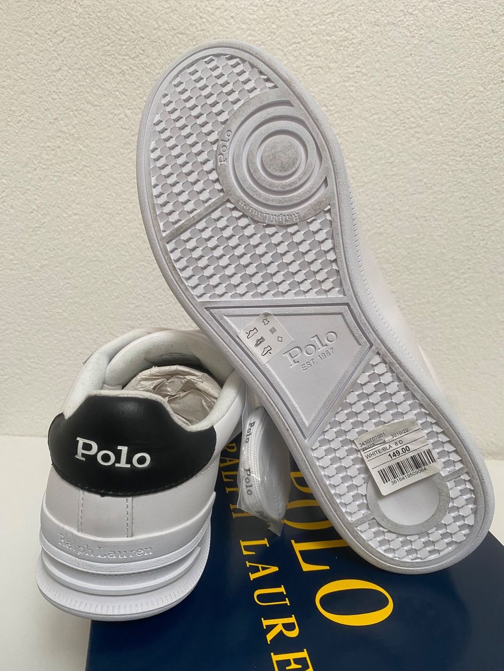 Ralph Lauren Herrenschuhe: POLO RALPH LAUREN SNEAKER  Gr.41 Fr.149.- – Neu und originalverpackt aus Kerzers von oiram56 7