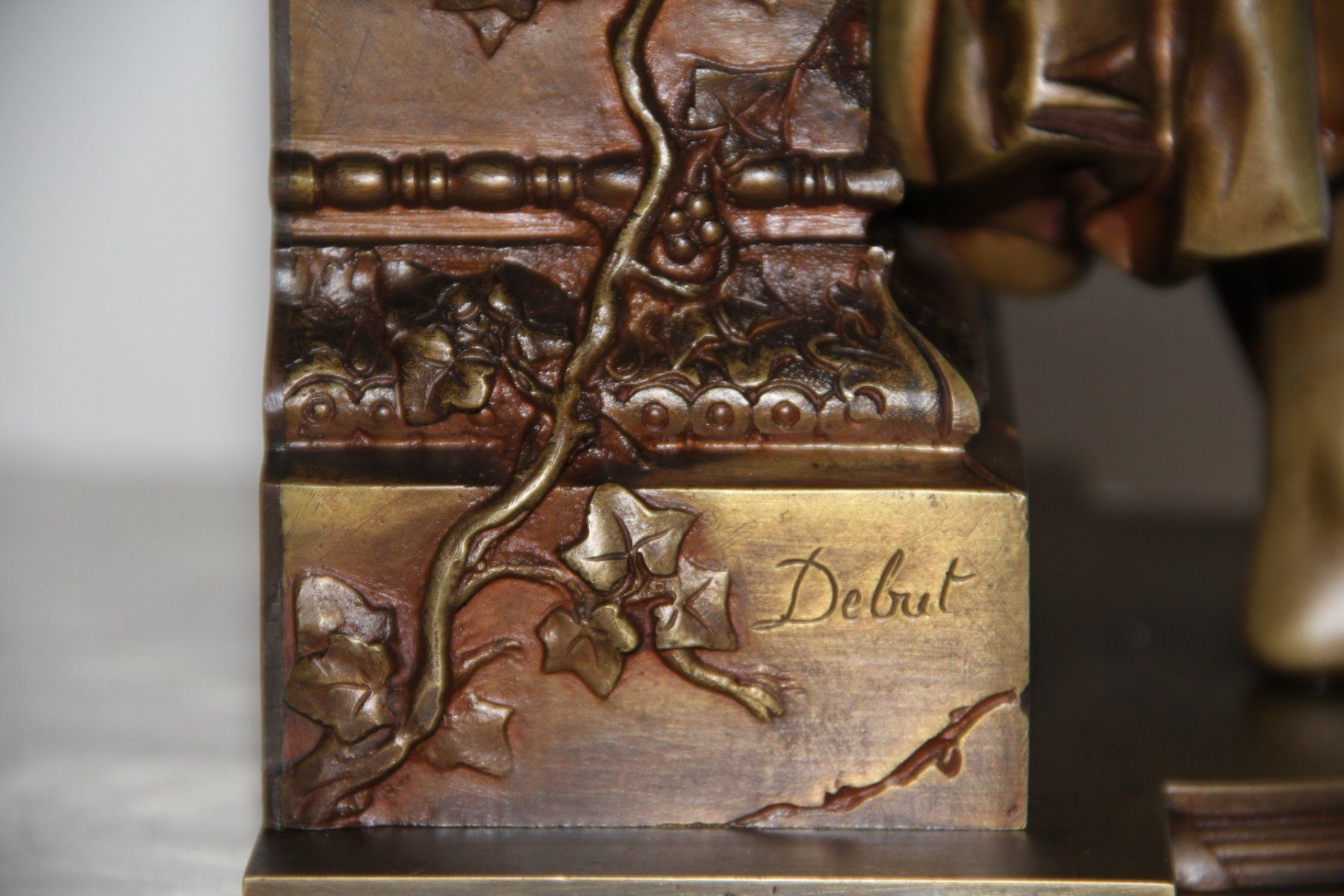 Skulpturen & Statuen: Antique sculpture en bronze Debut . – Gebraucht aus Praz (Vully) von pikuluka1 9