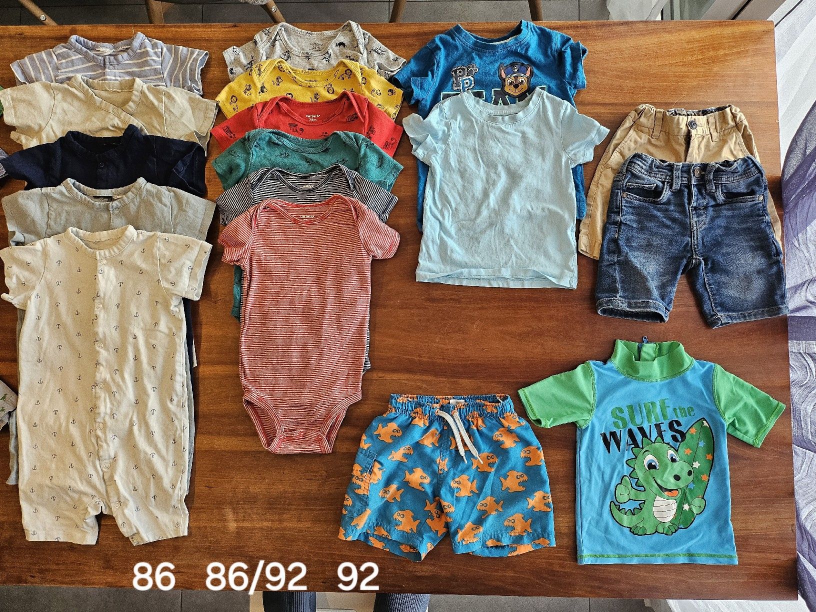 Lotti & Set di vestiti: Kleidung Sommer Grösse 86  86/92  92 – Usato da Baar venduto da Naedels-Kreationen 1