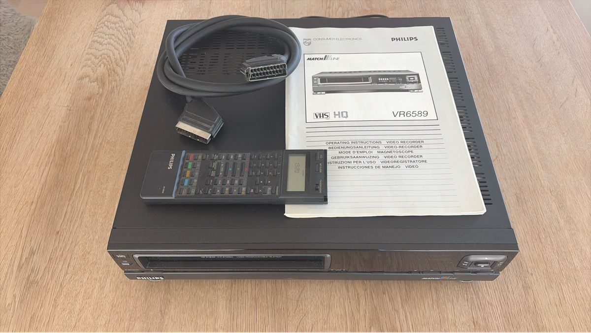Philips Home Cinema: Philips VHS Videorecorder VR6589 - Nostalgie pur – Difettoso da Degersheim venduto da 8sven