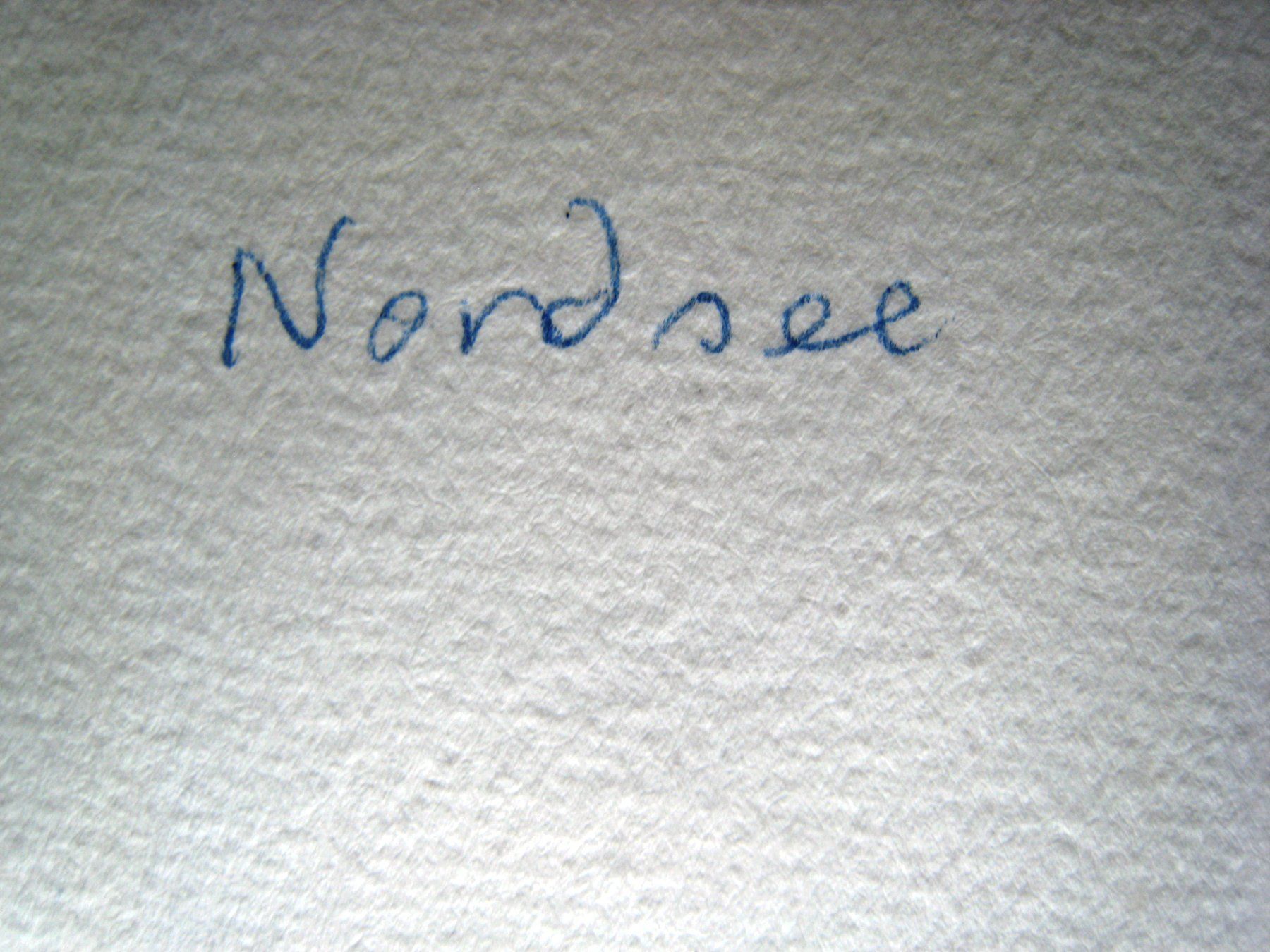 Dipinti: Original Aquarell "Nordsee" – Usato da Pratteln venduto da Bluebird97 1