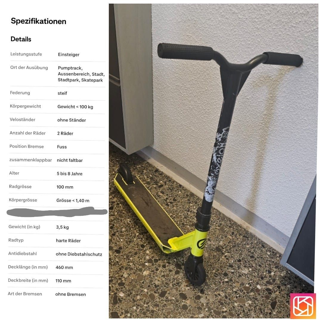 Oxelo Kickboard: Scooter von Decatlon  – Usato da Greifensee venduto da cku_m6g2