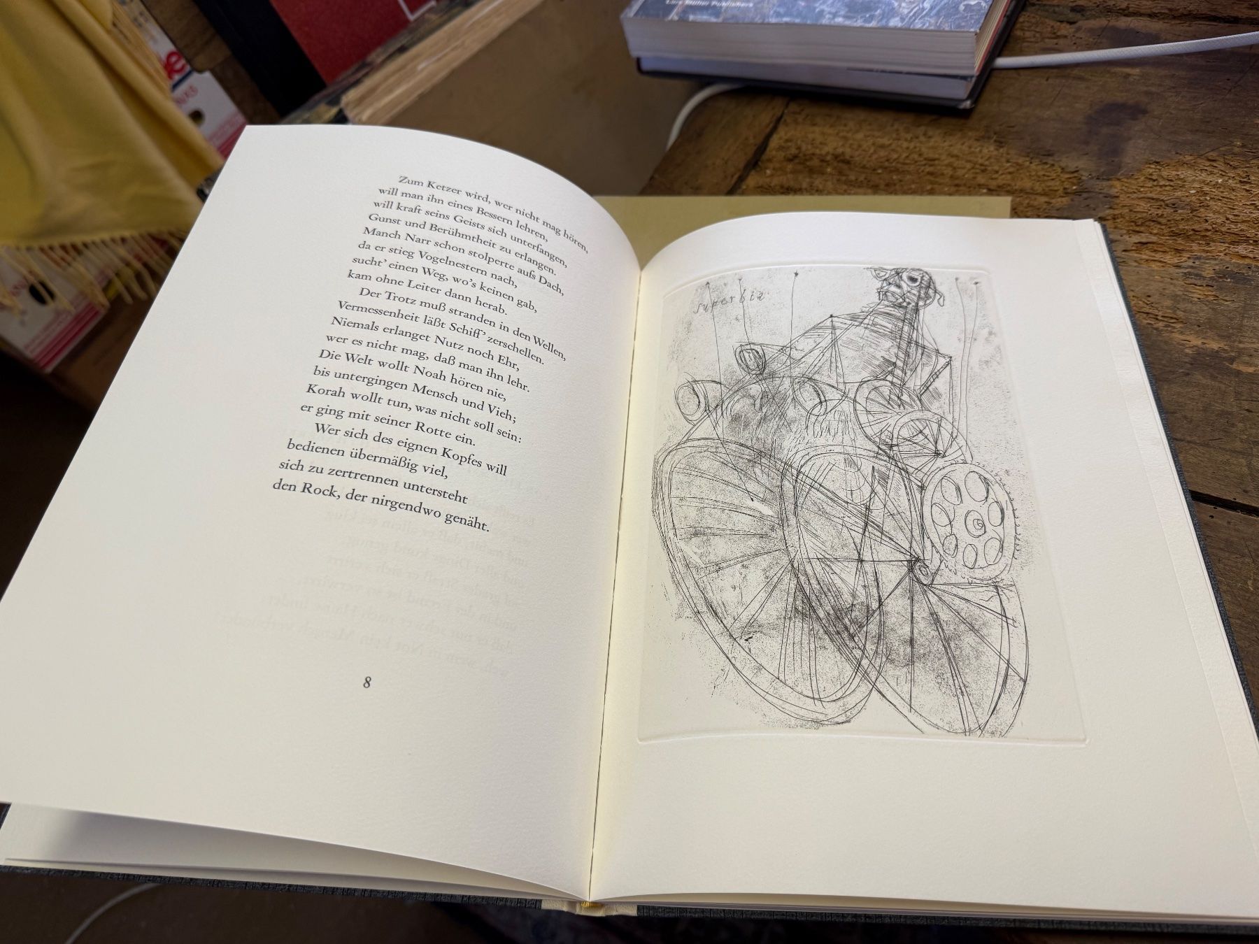 Libri: Felix HOFFMANN die sieben Todsünden sign/nr – Usato da Bern venduto da Jwpm66 2