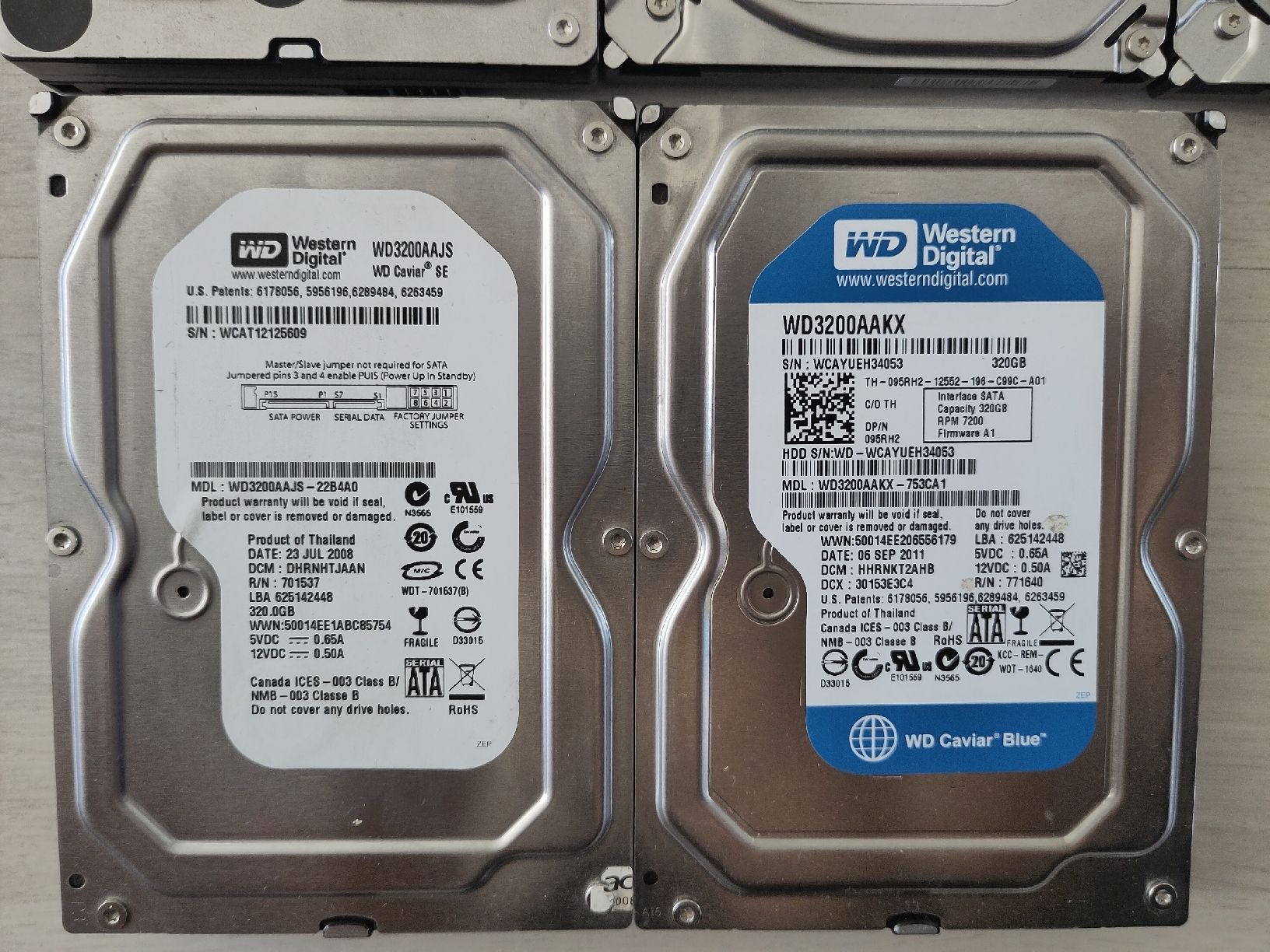 Dischi rigidi: 18x 3.5" HDD 0.25TB - 2TB – Difettoso da Sargans venduto da sve_hjs5 9