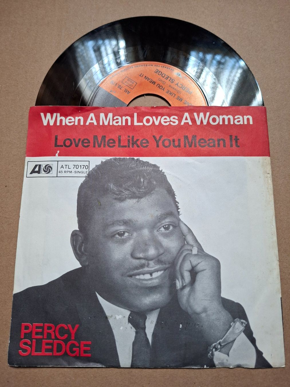 Dischi in vinile: 7" Singles-Sammlung Auflösung: Percy Sledge – Usato da Burg AG venduto da ..machine_rec..